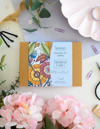 Colour-In Cards: Enchanted Florals